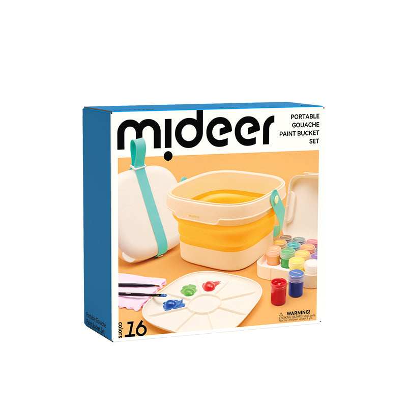 طقم ألوان الجواش المحمول من ميدير للأطفال في الكويت | Mideer Gouache Paint Set Kuwait